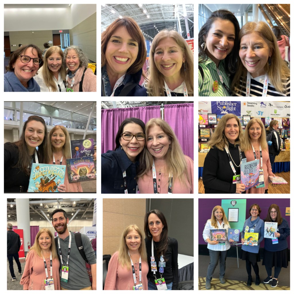 Seeing amazing author friends at NCTE24 in Boston 