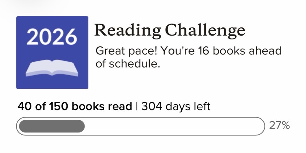 Goodreads Reading Challenge through February 2026