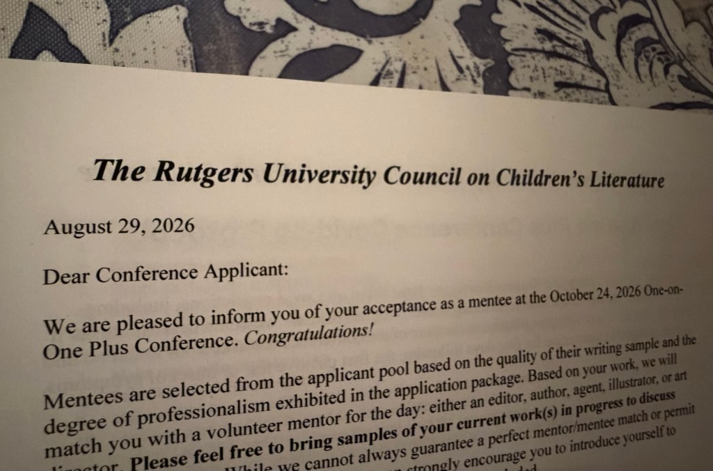Letter from Rutgers University Council on Children’s Literature 